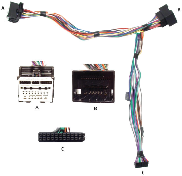 Audio2Car Diverse modellen Opel - Buick - Saab - Cadillac Zonder versterker - Kram 84330x716 - 84330X716
