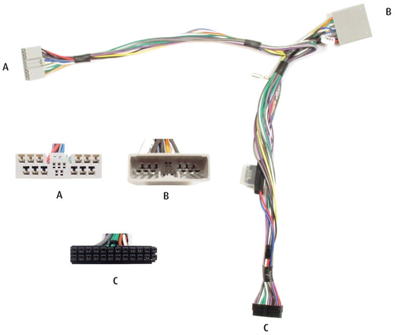 Audio2Car Diverse modellen Honda - Citro&euml;n - Acura - Mitsubishi - Peugeot - Kram 84360 - 84360