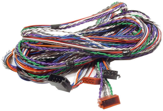 ISO verlengkabel voeding en speakers 5 meter volledig bedraad - Kram 86299 - 86299