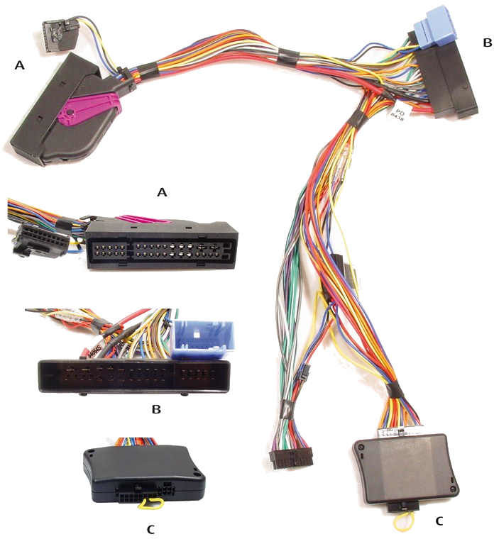 Audio2Car Audi A8 2006-2010 met Bose systeem - Kram84064 - 84064