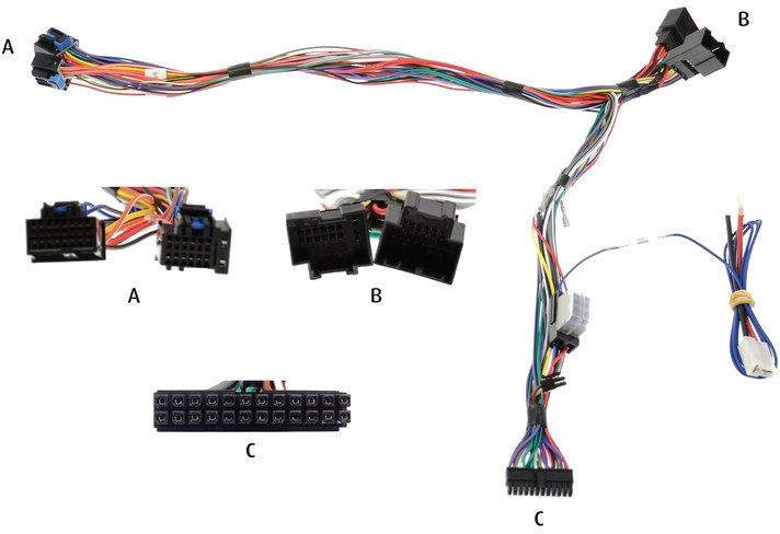 Audio2Car (zonder navi) Buick- Cadillac- Chevrolet- GMC- Hummer- Pontiac- Saab- Suzuki - Kram84326 - 84326