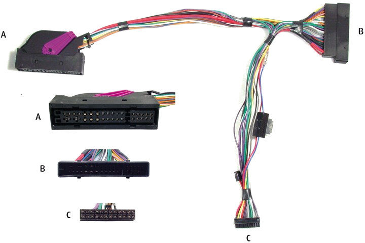 Audio2Car Mercedes Benz C/ CLC/ GLK/ E klasse met Harman Kardon / Logic 7 - Kram84613 - 84613