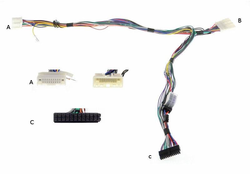 Audio2Car 20 pins Div. modellen Nissan - Opel - Renault -Subaru - Suzuki - Smart - Mazda - Kram84691 - 84691