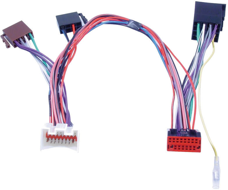 Car2Iso2Car kabel 16 pins connector Divererse modellen Ford - Linciln - Mazda - Mercury - Nissan - Kram86124 - 86124