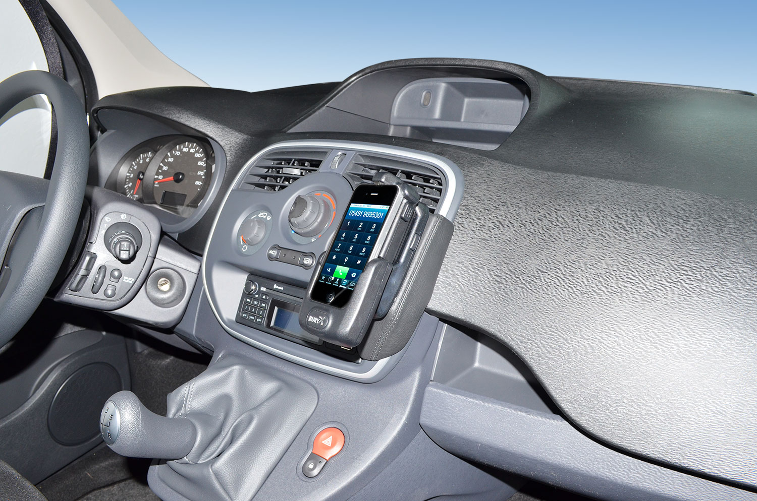 Renault Kangoo 2013-2017 Kleur: Zwart - Kuda 110x 2 - 601105