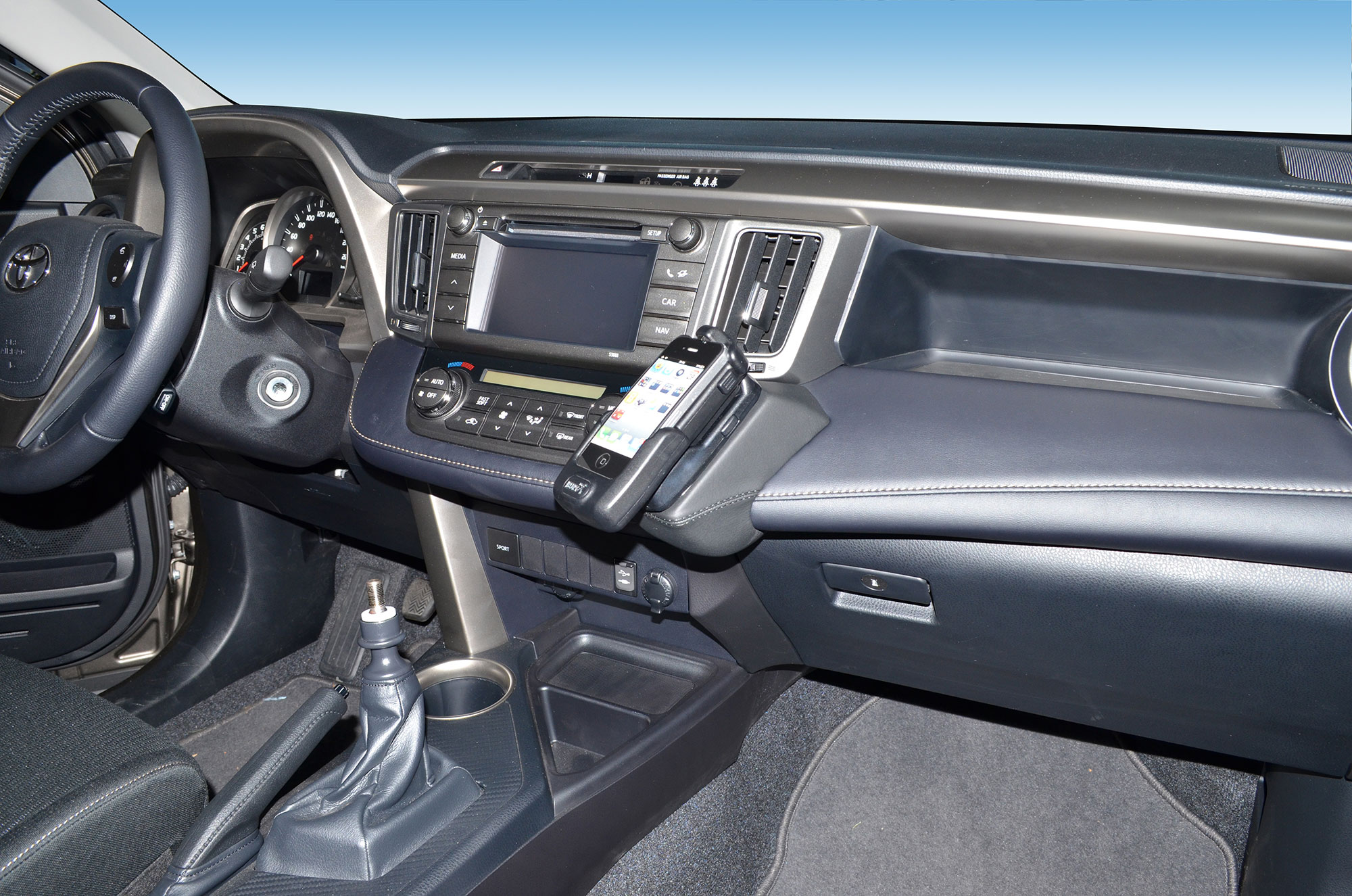 Toyota RAV 4 2013-2019 Kleur: Zwart - Kuda 112x 2 - 601125