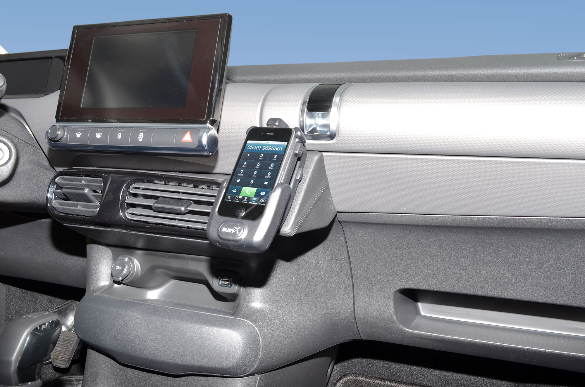 Citro&euml;n C4 Cactus 2014-2019 Kleur: Zwart - Kuda 175x 2 - 601755
