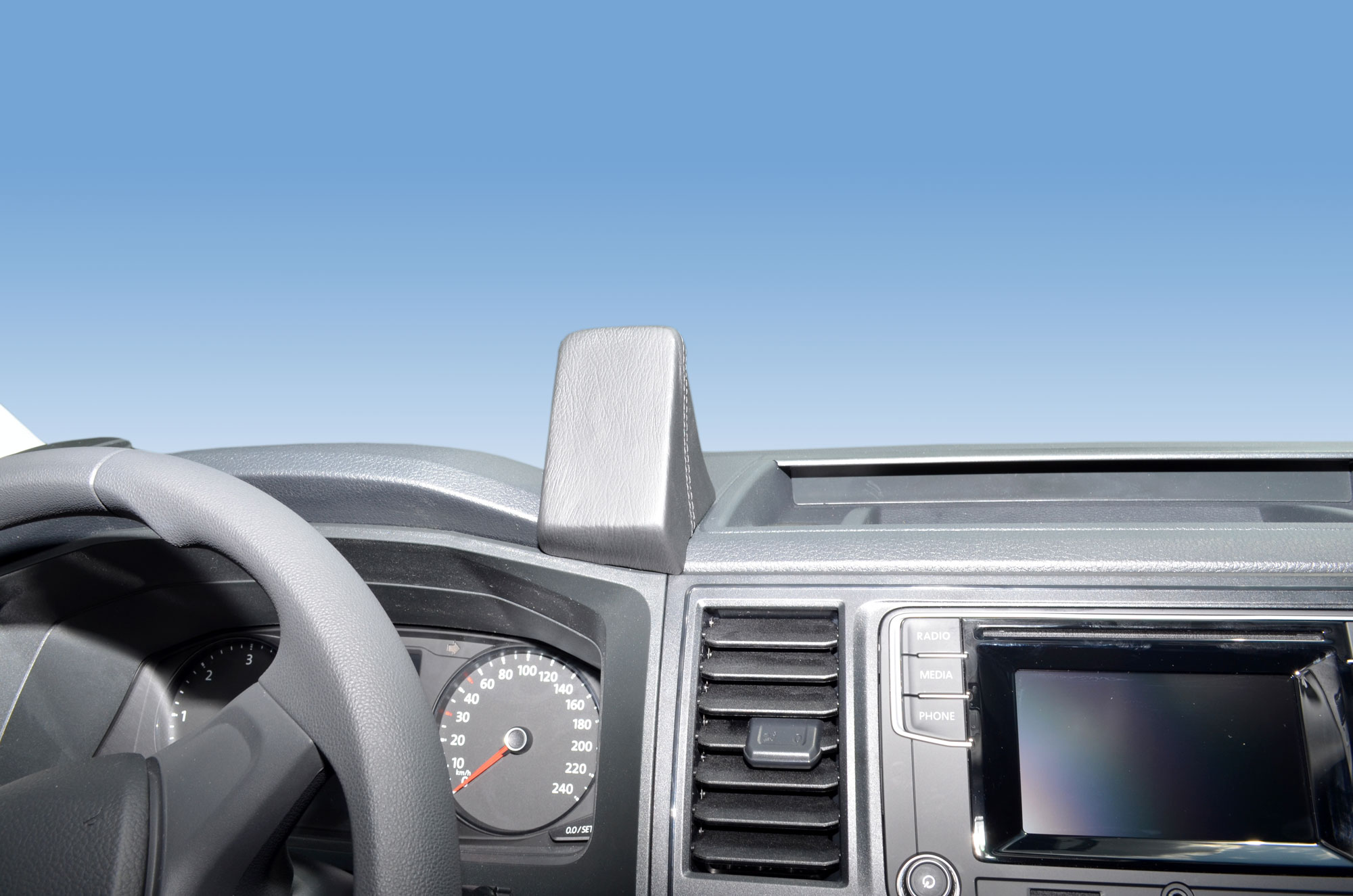 Volkswagen T6 Transporter 2010-2019 Kleur: Zwart  - Kuda 193x 3 - 611935