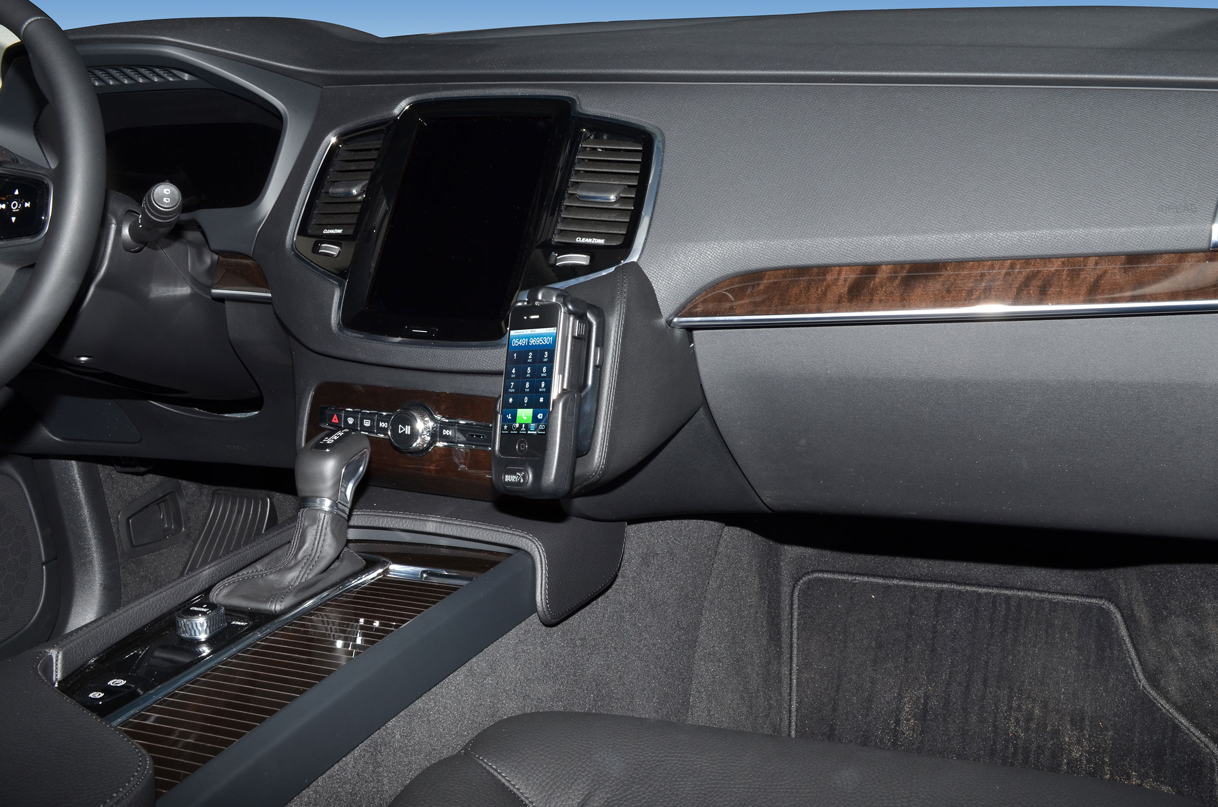 Volvo XC90 2015-2019 Kleur: Zwart  - Kuda 208x 2 - 602080