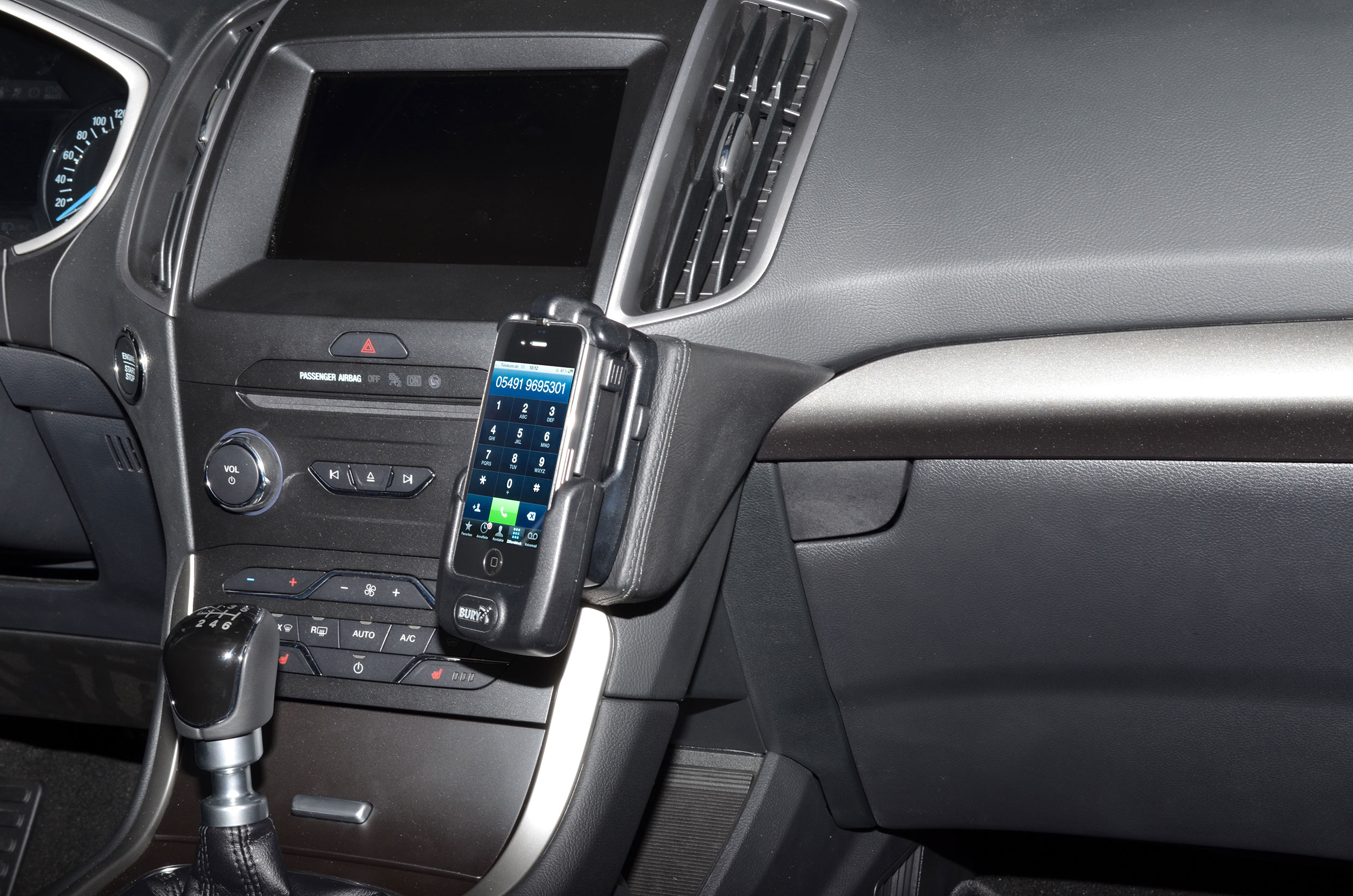 Ford S-Max / Galaxy / Edge 2015-2019 Kleur: Zwart - Kuda 215x 2 - 602155