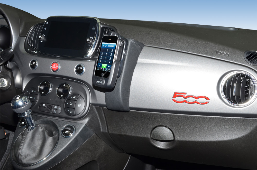 Fiat 500 07/2015-2019 Kleur: Zwart - Kuda 227x 2 - 602275