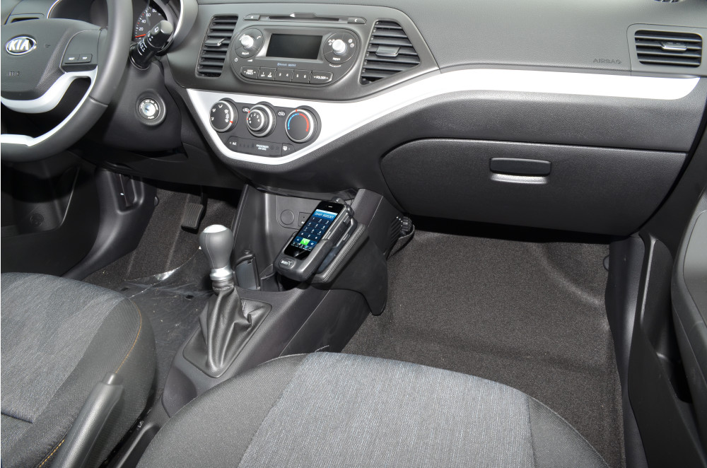 Kia Picanto 2011-2017 Kleur: Zwart - Kuda 276x 2 - 602760