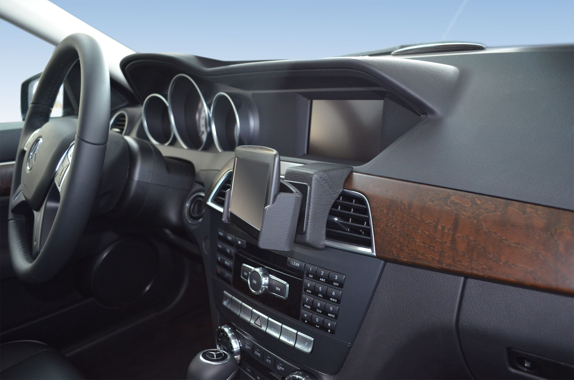 Mercedes Benz C-klasse 2011-2014 Kleur: Zwart - Kuda 29184x 3 - 6191840