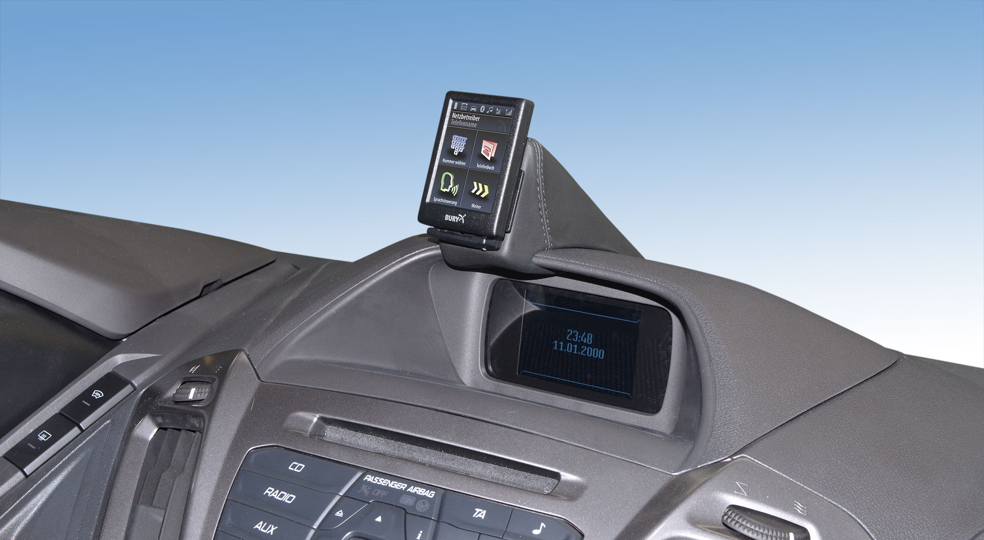 Ford Transit / Transit Custom met display Kleur: Zwart - Kuda 29593x 4 - 6195930