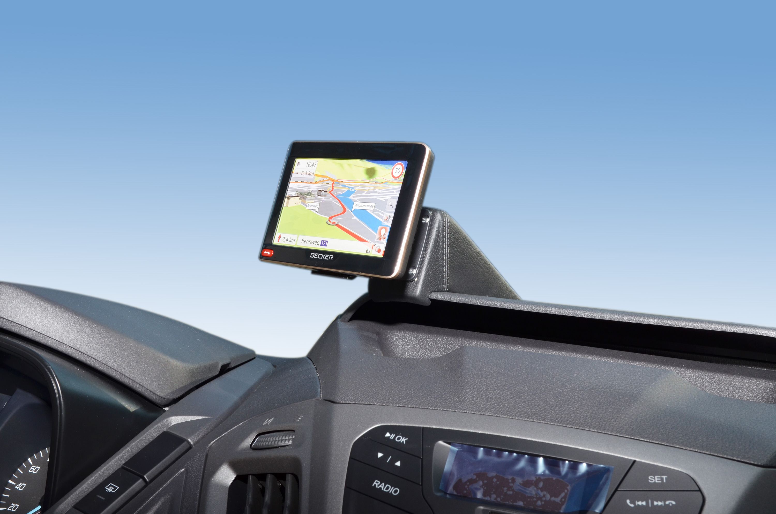 Ford Transit Custom Zonder display 2012-2019 Kleur: Zwart - Kuda 539x 2 - 615395