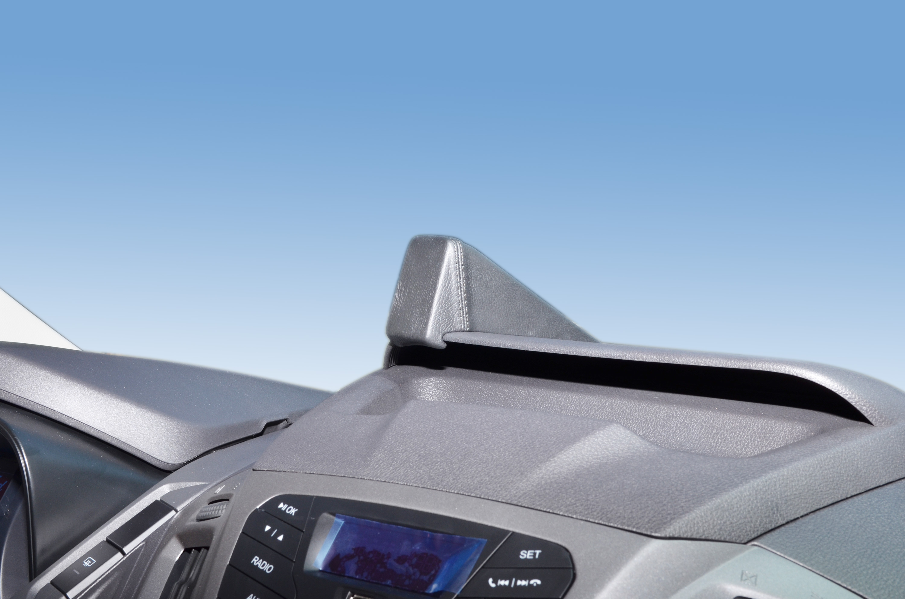 Ford Transit Custom Zonder display 2012-2019 Kleur: Zwart - Kuda 539x 3 - 615395