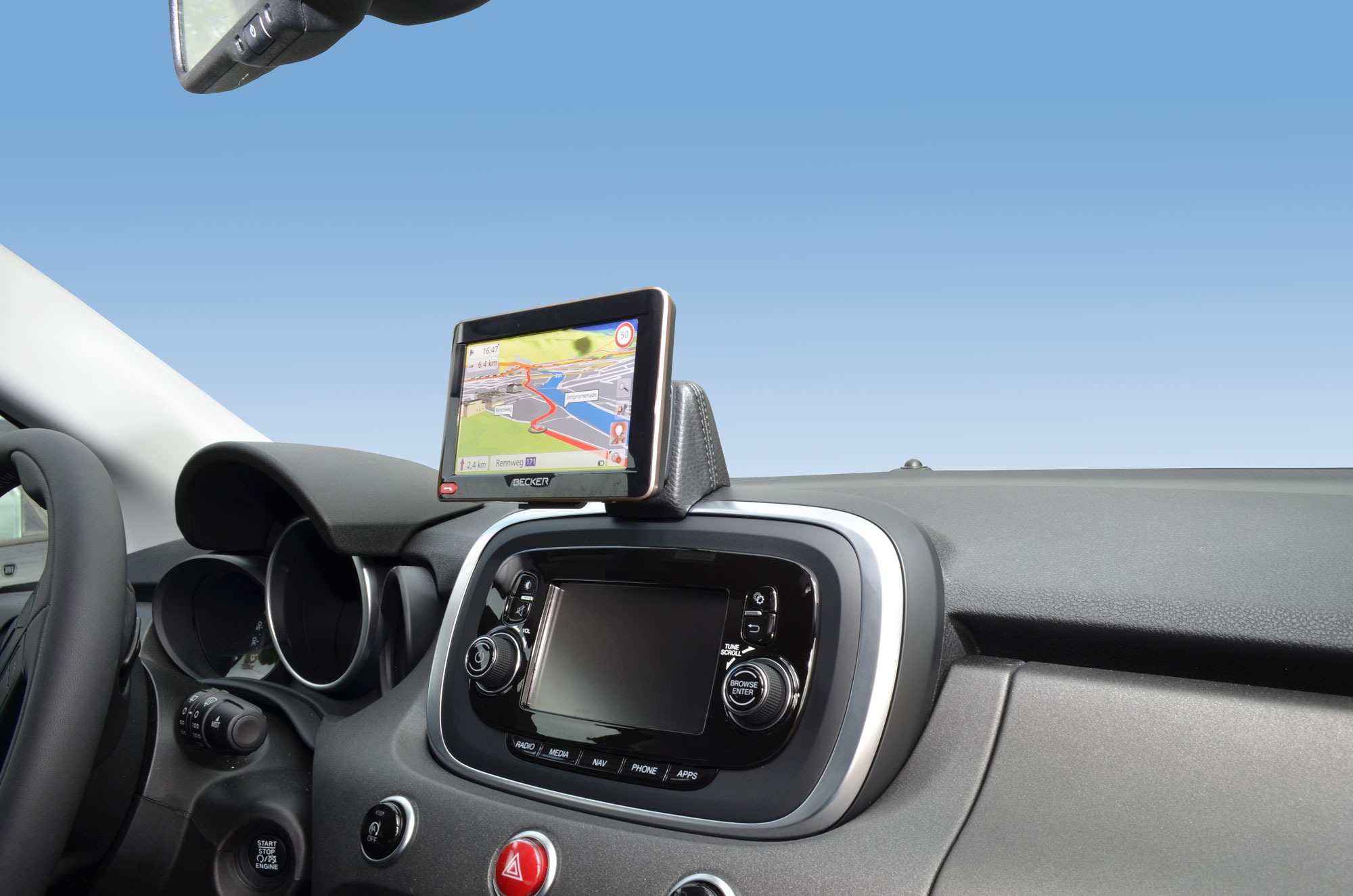 Fiat 500X 2015-2019 Kleur: Zwart - Kuda 584x 2 - 615845