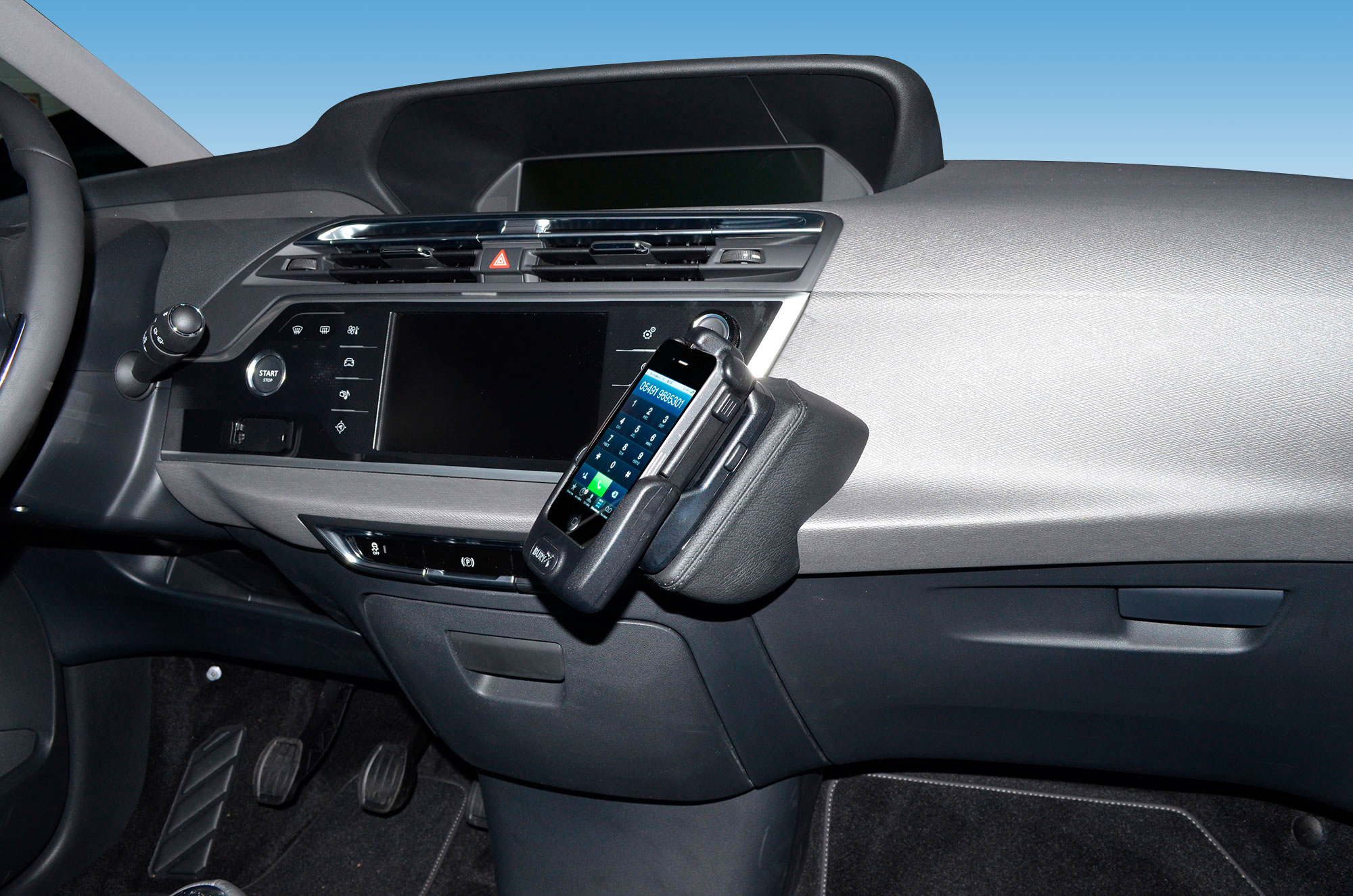 Citro&euml;n C4 Picasso 2e generatie 2013-2018 Kleur: Zwart - Kuda103x 2 - 601035