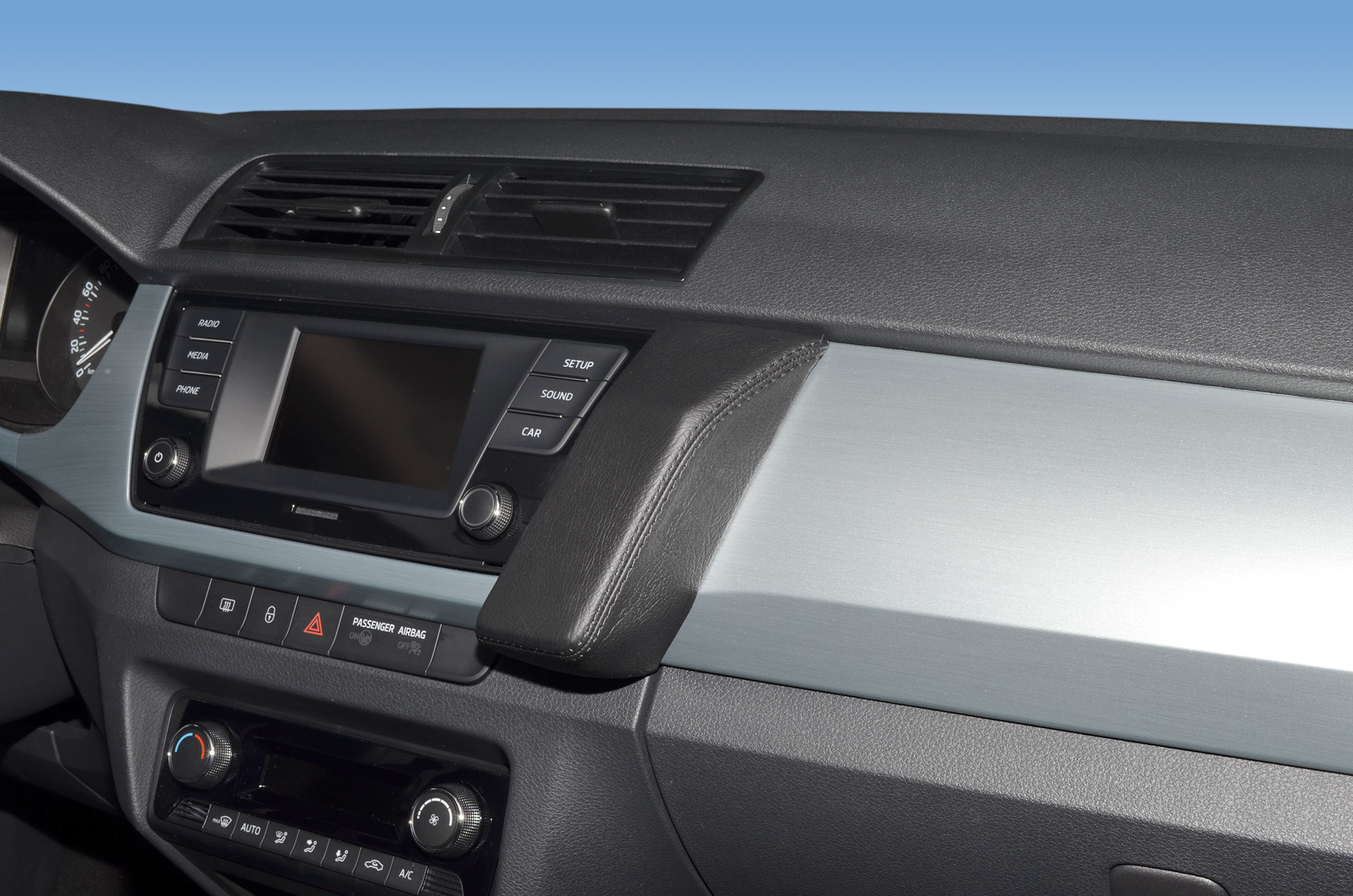 Skoda Fabia III 2014-2019 Kleur: Zwart  - Kuda169x 3 - 601695