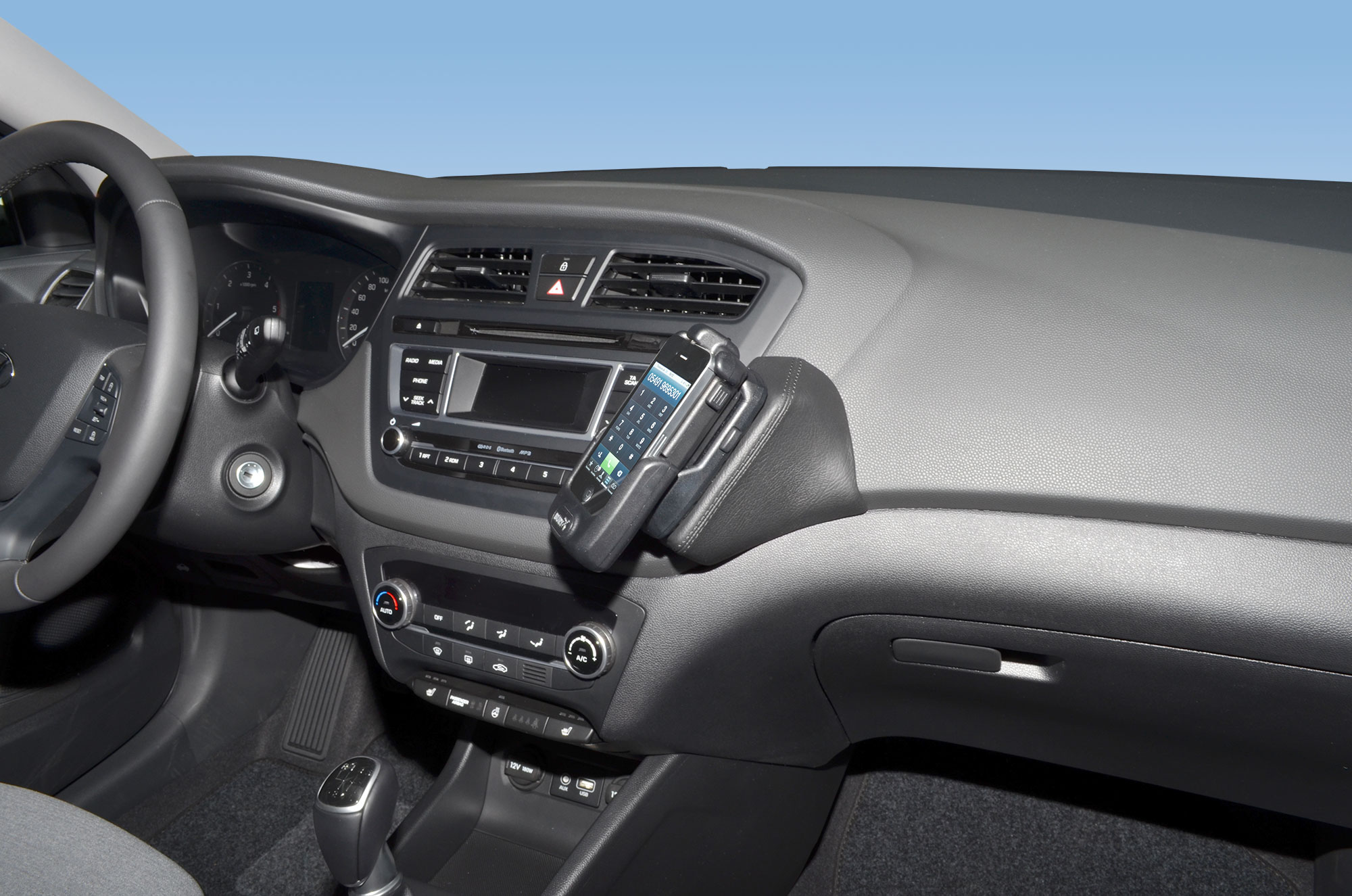 Hyundai i20 2014-2019 Kleur: Zwart - Kuda174x 2 - 601745
