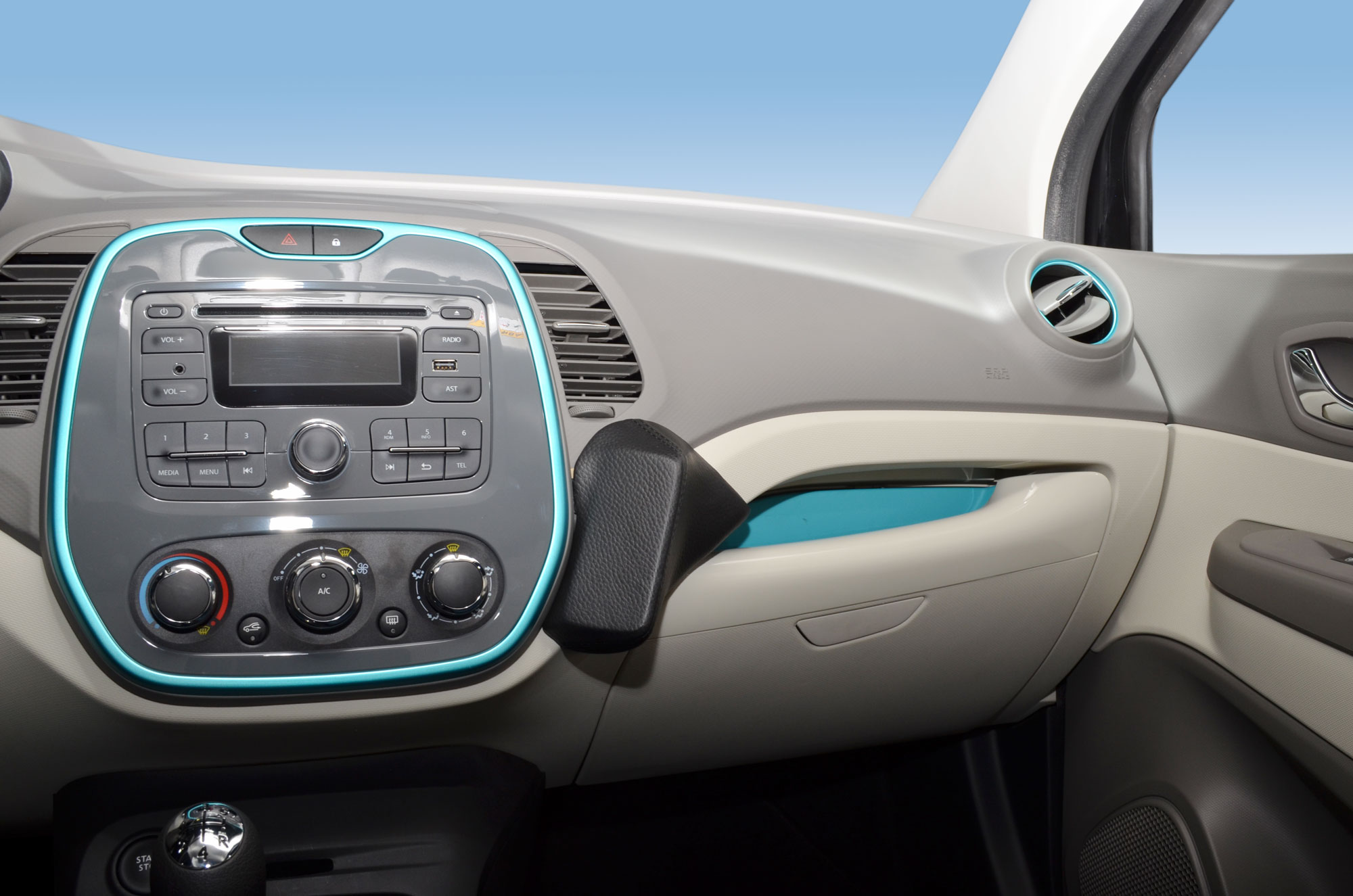 Renault Captur 2014-2019 Kleur: Zwart - Kuda185x 3 - 601855