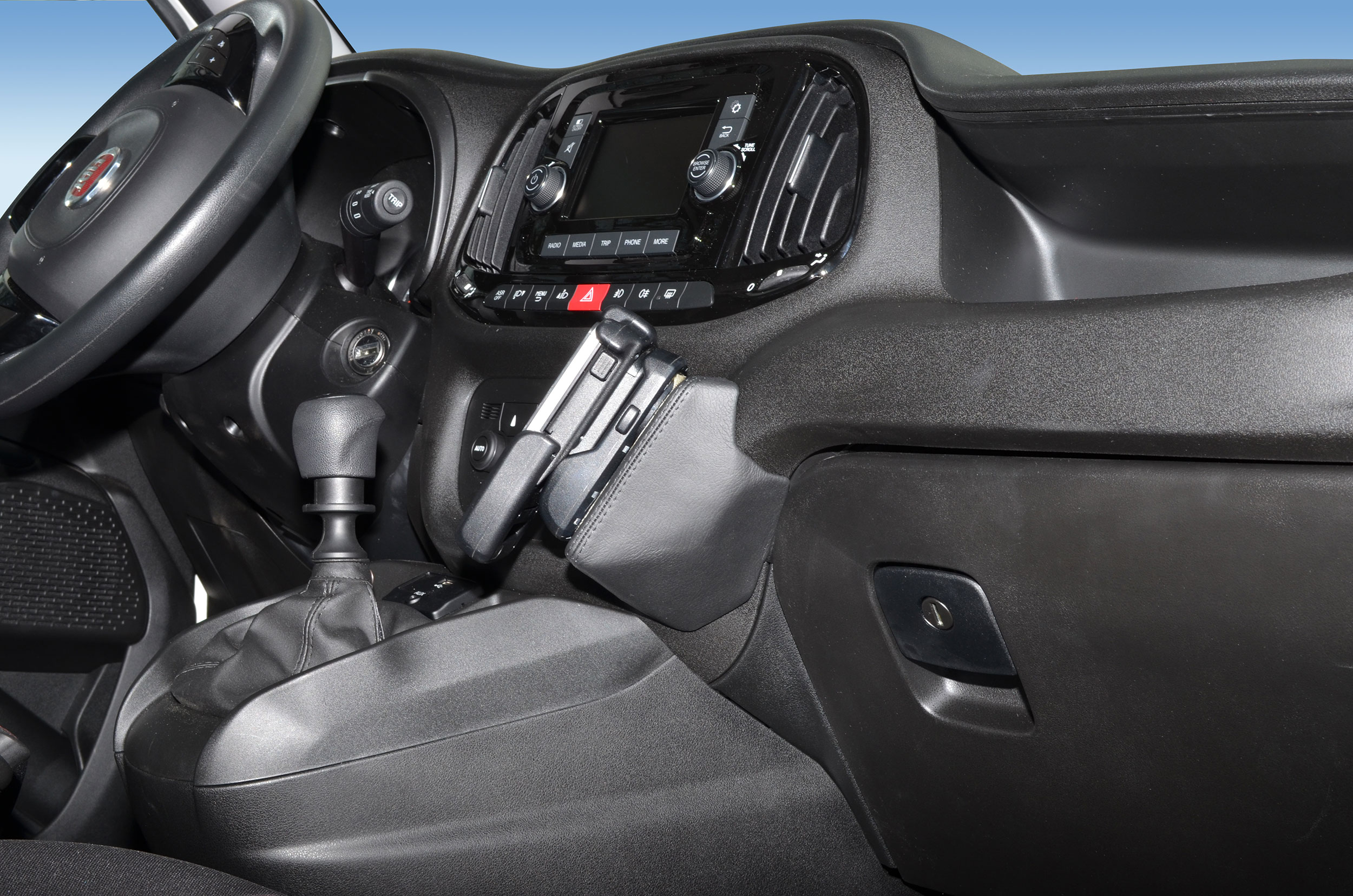 Fiat Dobl&ograve; 2015-2019 Kleur: Zwart - Kuda199x 2 - 601990