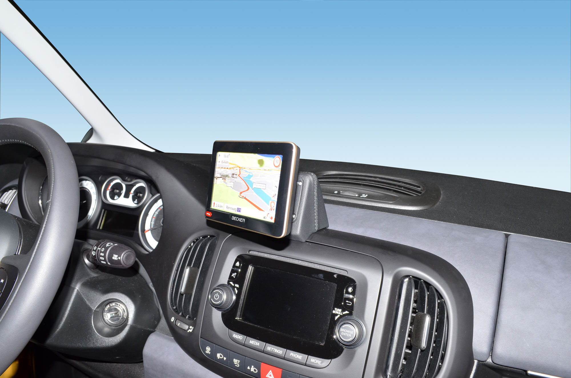 Fiat 500L 2013-2019 Kleur: Zwart - Kuda518x 2 - 615185