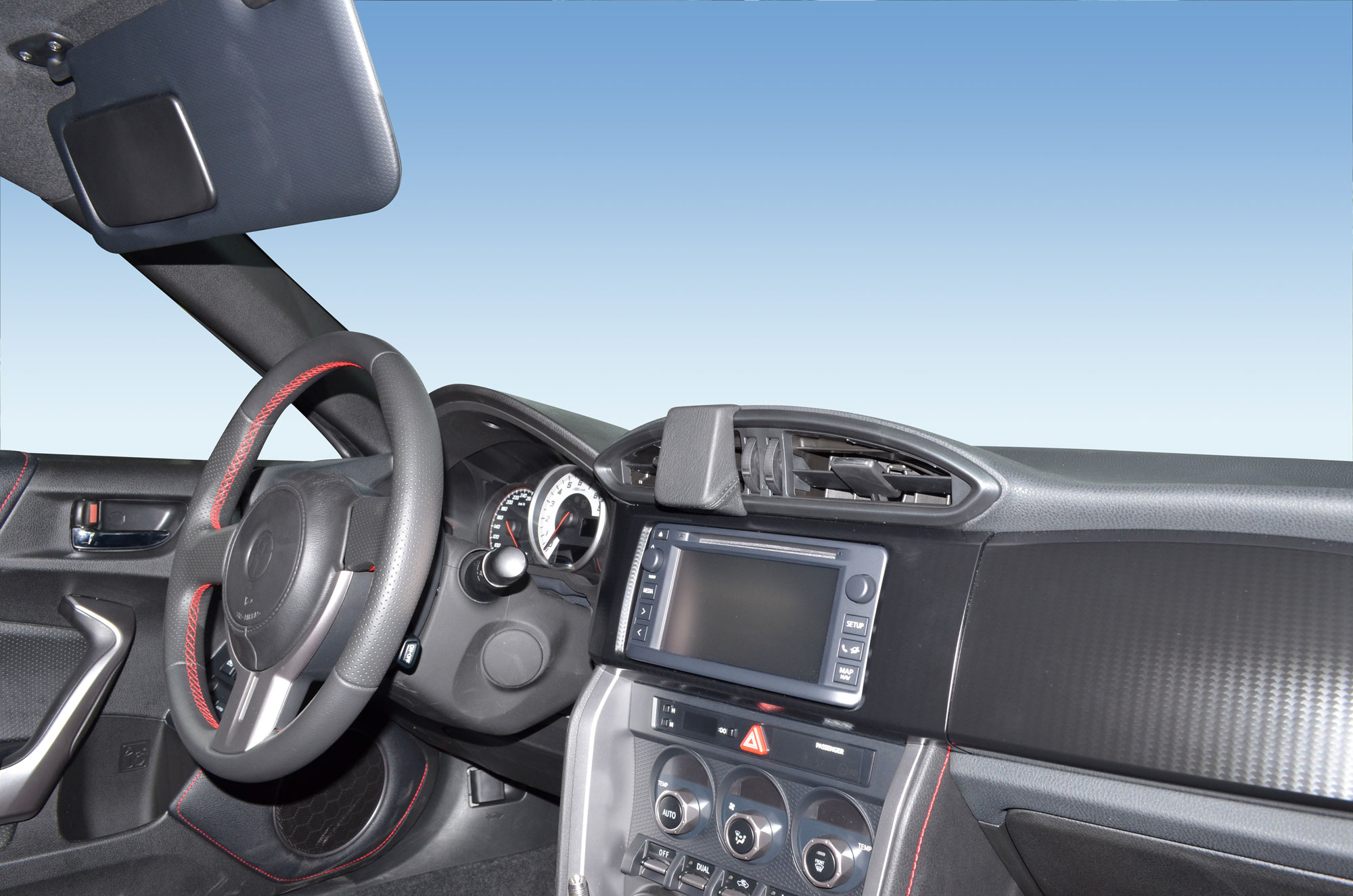 Toyota GT 86 - Subaru BRZ 2012-2019 Kleur: Zwart - Kuda524x 2 - 615245