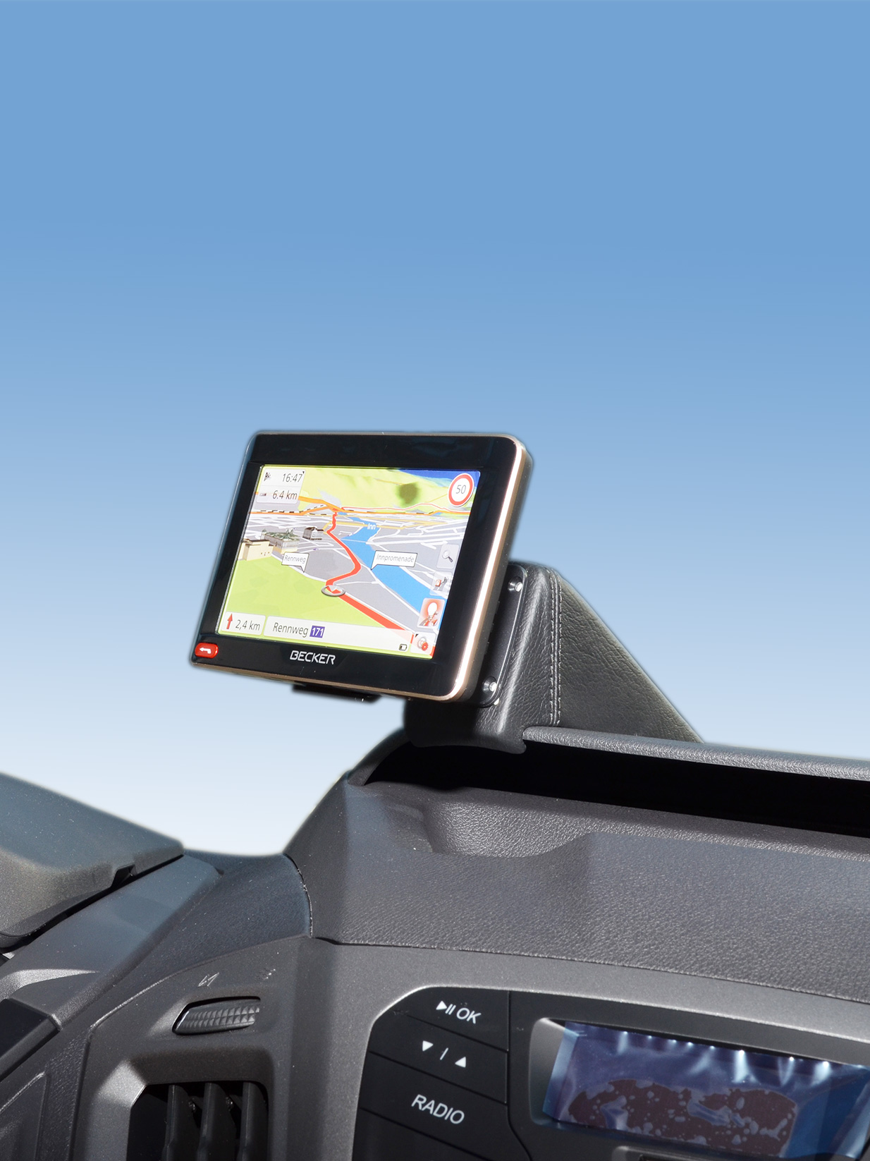 Ford Transit Custom Zonder display 2012-2019 Kleur: Zwart - Kuda539x 1 - 615395
