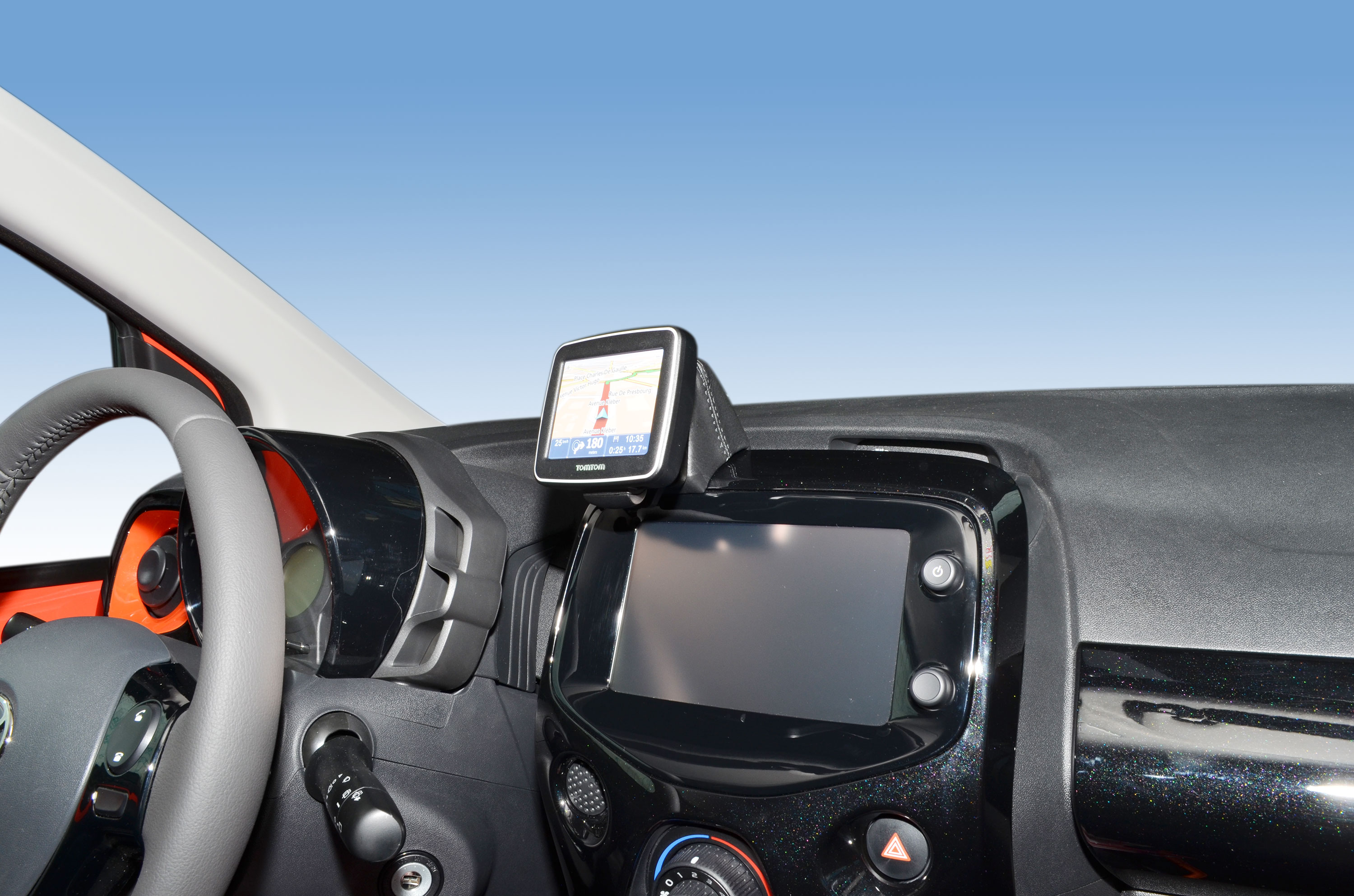 Citro&euml;n C1 - Peugeot 108 - Toyota Aygo 2014-2019 Kleur: Zwart - Kuda553x 2 - 615535