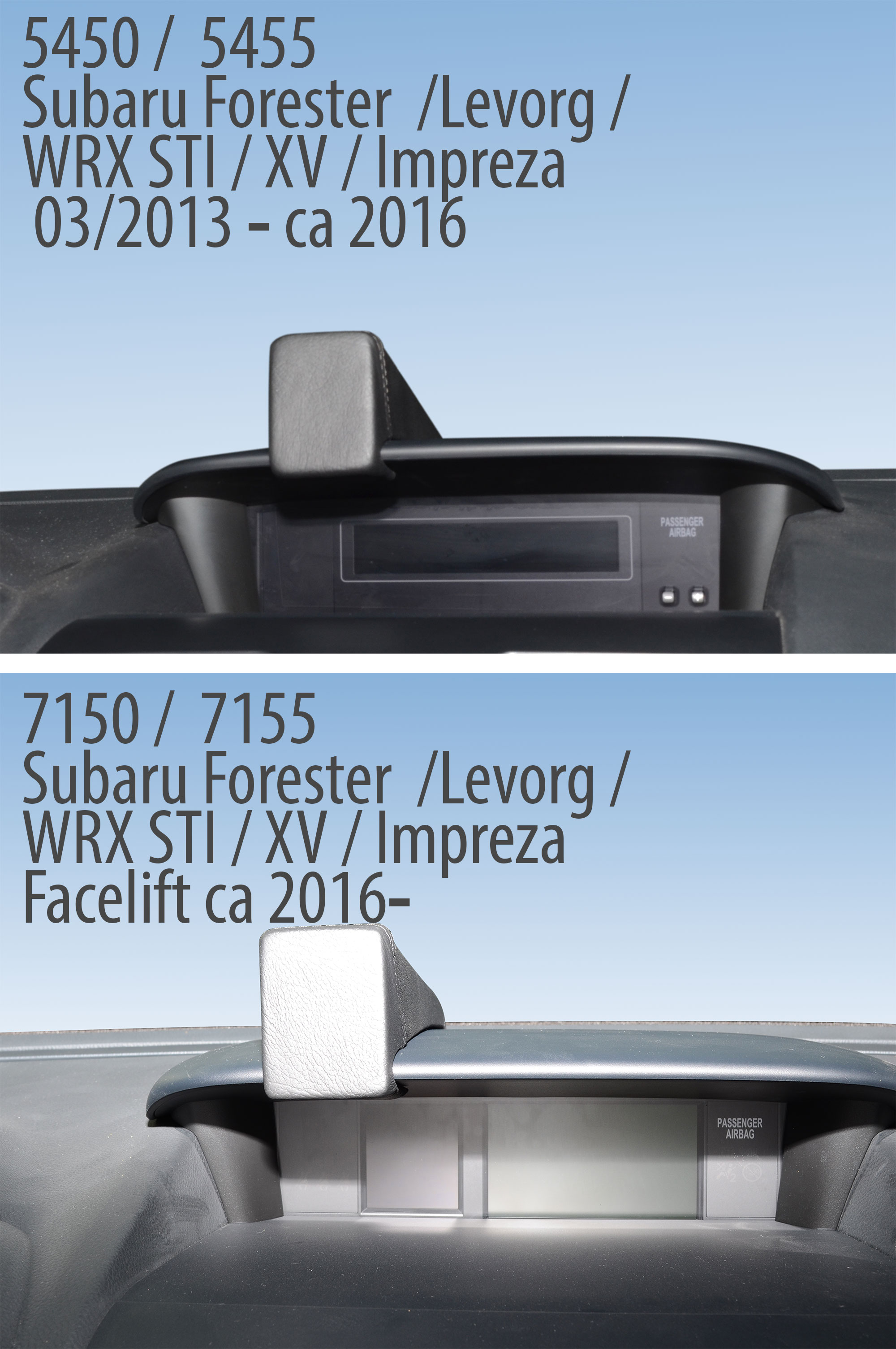 Subaru Forester/Impreza 2016-2018 Kleur: Zwart - Kuda715x 4 - 617155