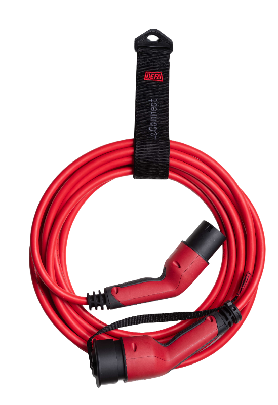 eConnect Red M3T2 3P 20A 7,4KW 5,0M - Laadkabel 2 - 711306