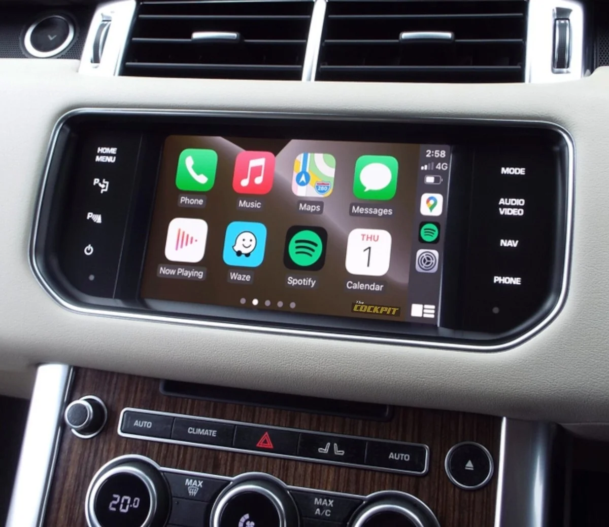 Bosch Host 7/8" draadloos Apple carplay/Android auto uitbreiding - Land rover bosch apple carplay - WITCP4044