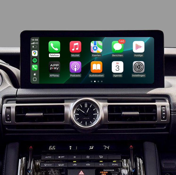 APPplay_CARplay & Android Auto instellen Lexus IS 2017> & Toyota LC200 2019> (LVDS) - Lexus is 20214 2019 carplay android auto 1 - NI.CP-LEX-17IS