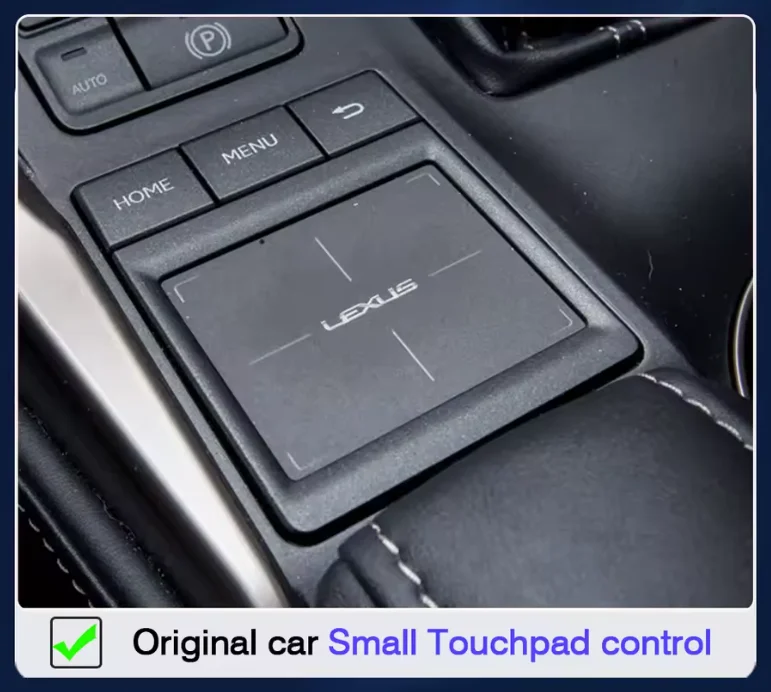Lexus 2015-2022 7/10.3/12,3" MET SMALL TOUCH OF JOYSTICK draadloos Apple carplay/Android auto uitbreiding - Lexus small touch - WITCP4050