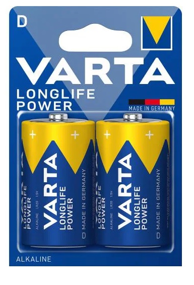 LR20 VARTA LONGLIFE POWER (4920) 2stuks in een blister - Lr20 - LR20