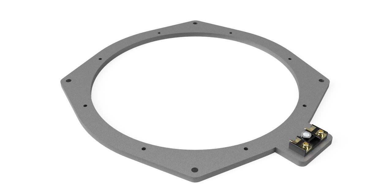 Zeer stabiele universele metalen BMW speakerring 200 mm - Lsr200 bmw uni evo - LSR200 BMW UNI EVO
