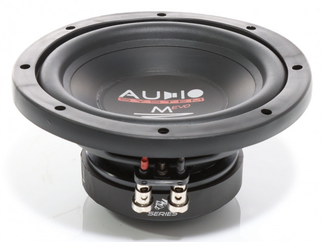 AUDIO SYSTEM M-SERIES 200 mm HIGH EFFICIENCY subwoofer - M08 evo 640x480 - M08 EVO