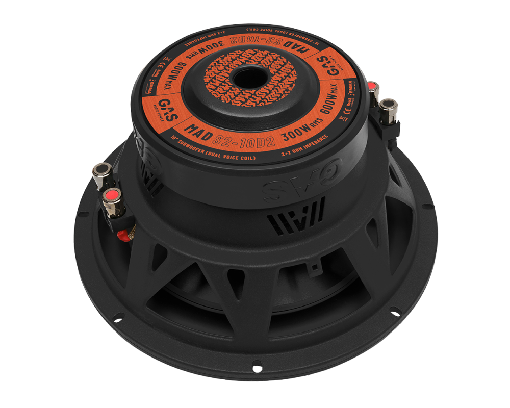 10" pasklare subwoofer kist voor Scania CR20 met MAD S2-10D2 subwoofer, 300Watt RMS, 2+2Ohm - Mad s2 10d2 6 1000x800 - SE10SCMADS210D2