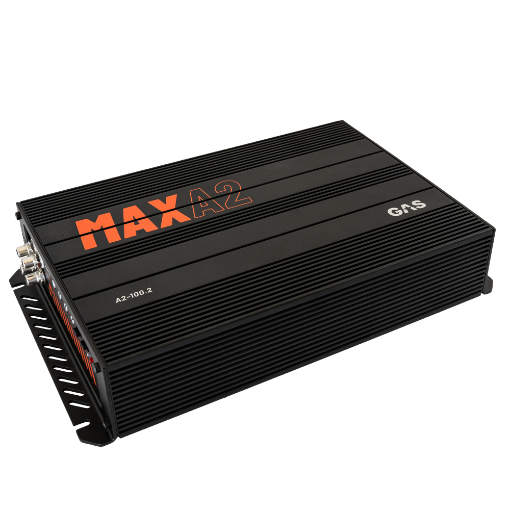 GAS MAX Level 2 Two Channel amplifier - Max a2 1002 1 - MAX A2-1002