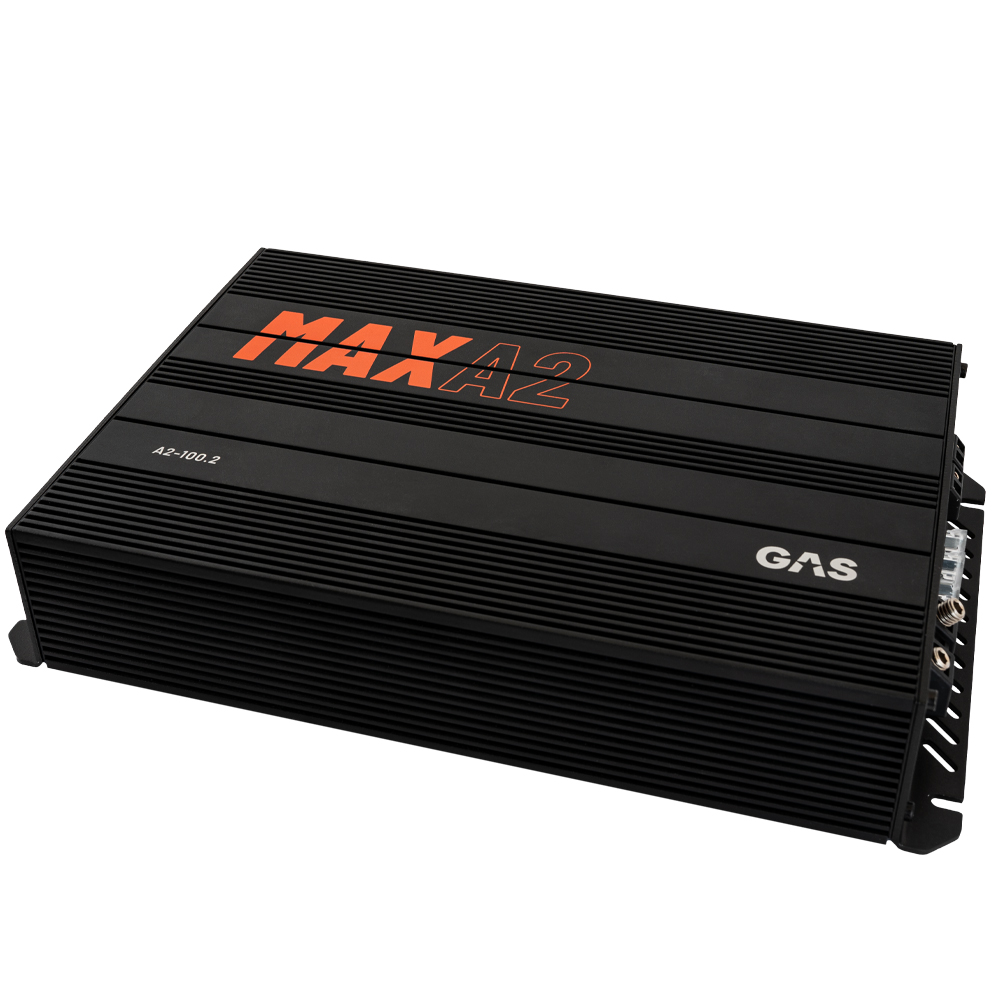 GAS MAX Level 2 Two Channel amplifier - Max a2 1002 2 - MAX A2-1002