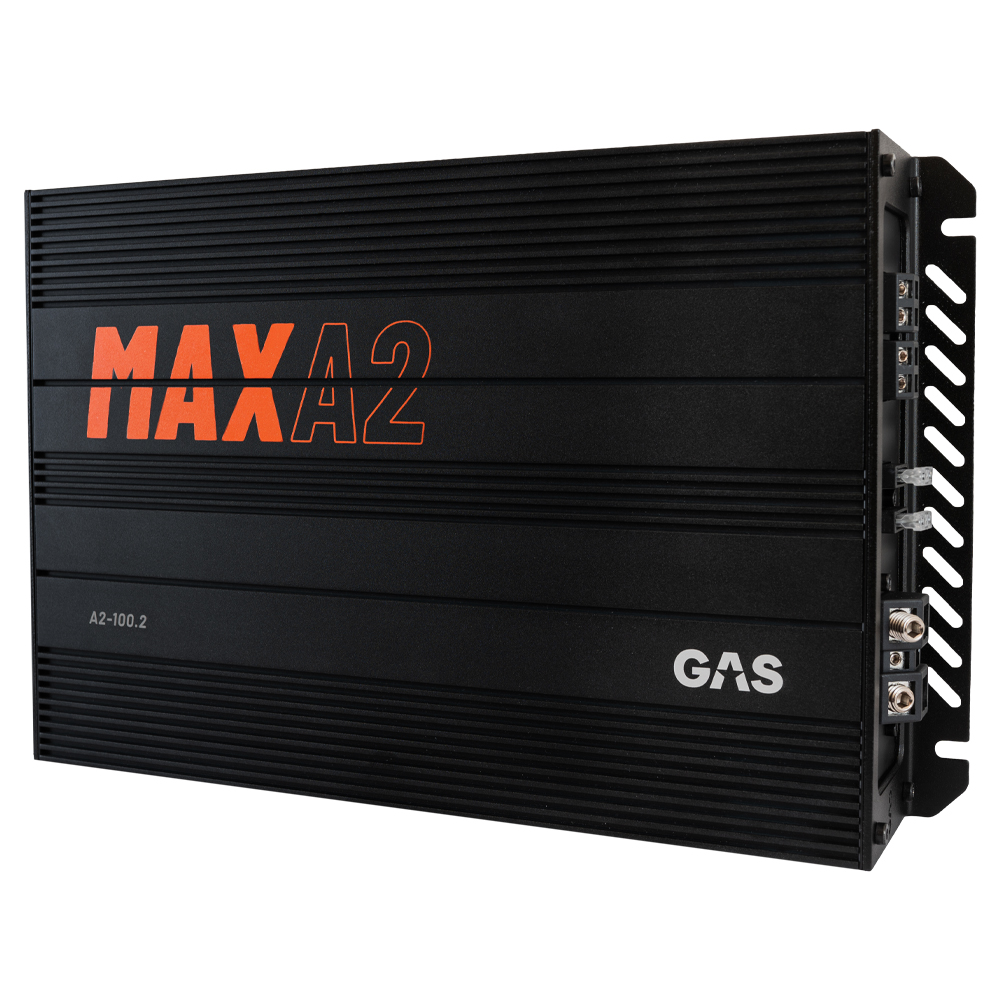 GAS MAX Level 2 Two Channel amplifier - Max a2 1002 4 - MAX A2-1002