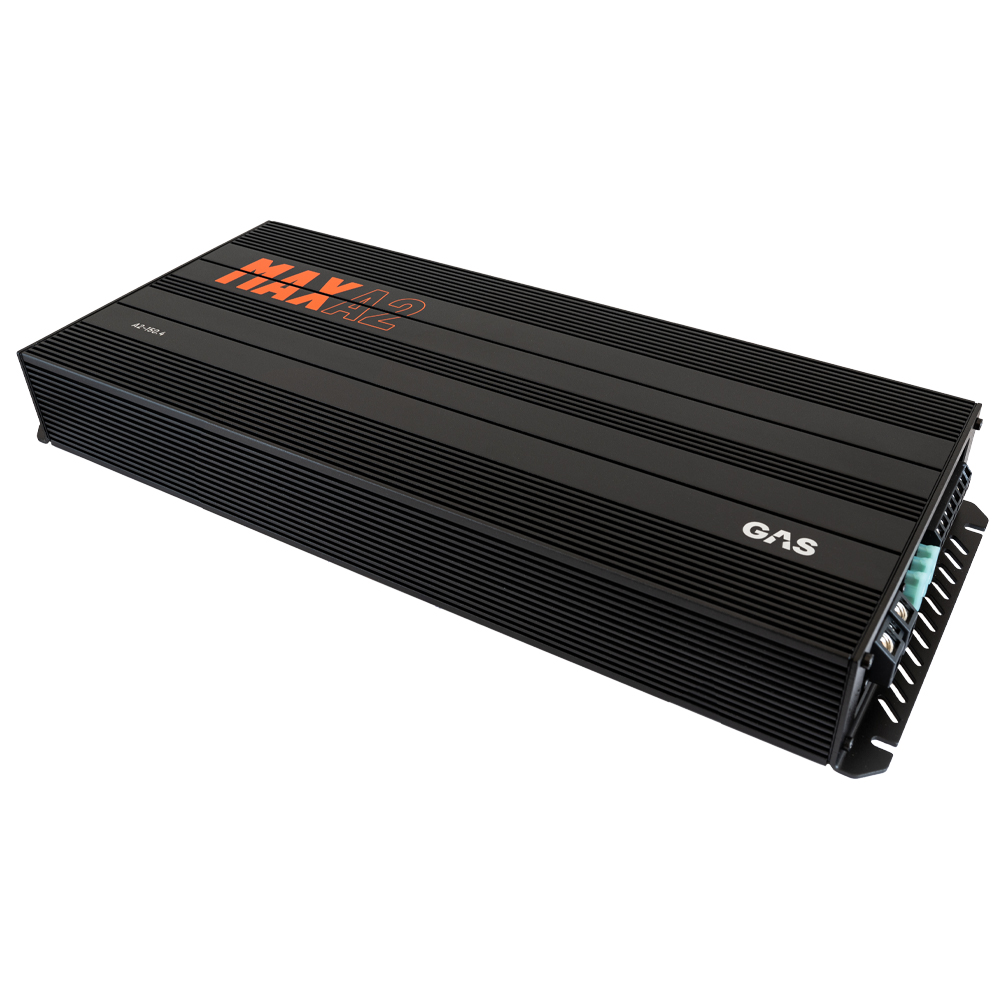 GAS MAX Level 2 Four Channel amplifier  - Max a2 1504 2 - MAX A2-1504
