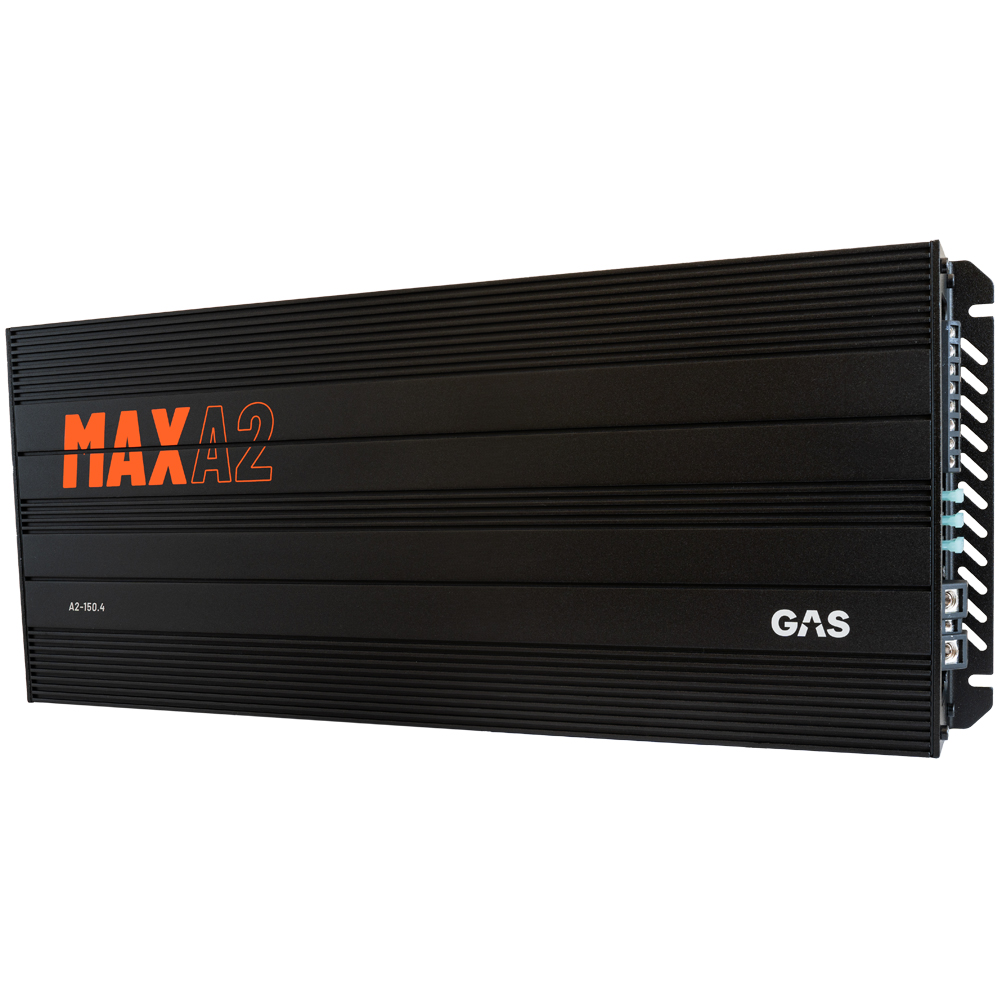 GAS MAX Level 2 Four Channel amplifier  - Max a2 1504 4 - MAX A2-1504