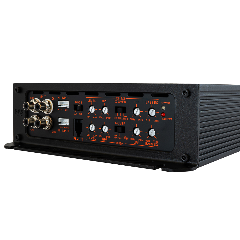 GAS MAX Level 2 Four Channel amplifier  - Max a2 1504 6 - MAX A2-1504