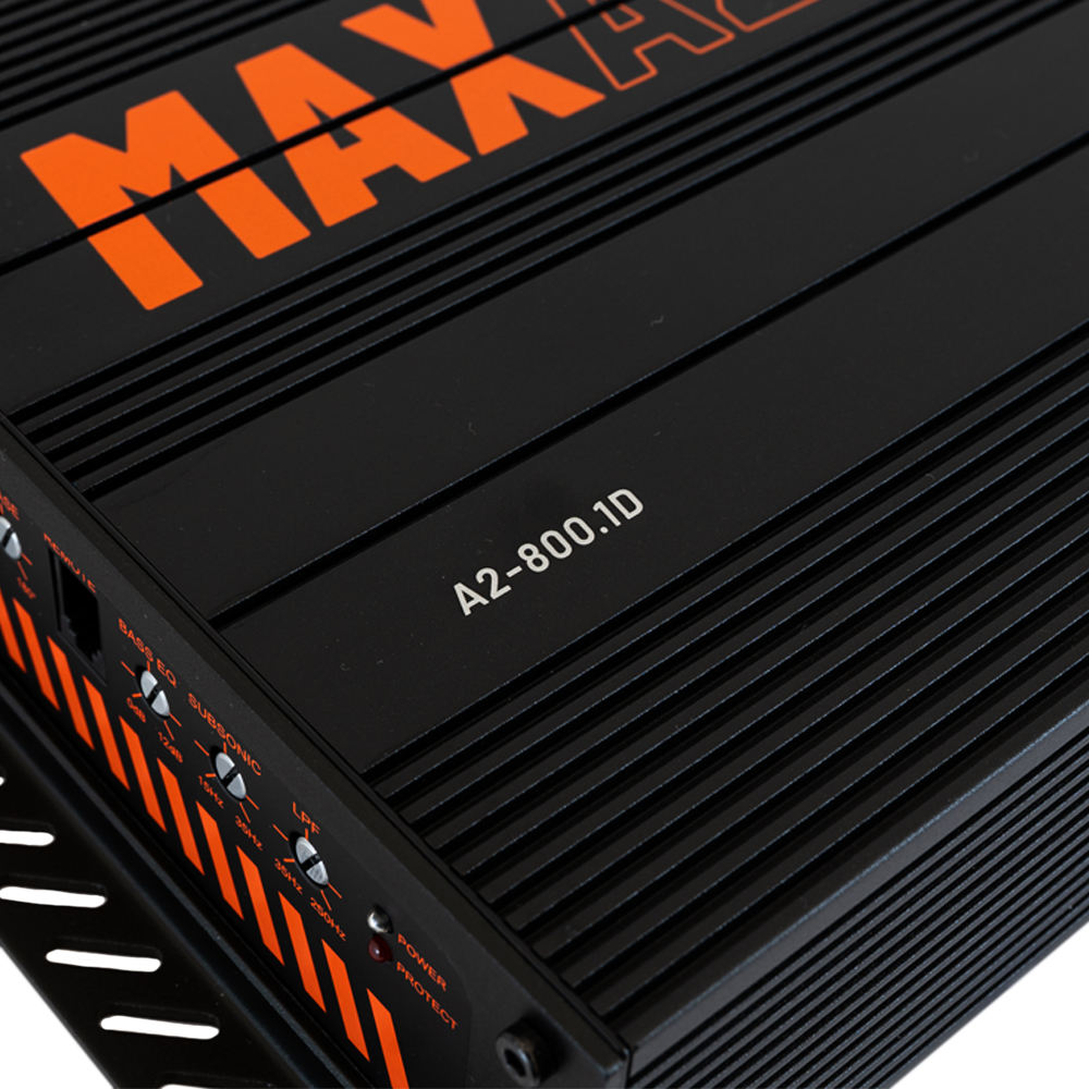 GAS MAX Level 2 Mono amplifier  - Max a2 8001d 11 - MAX A2-8001D