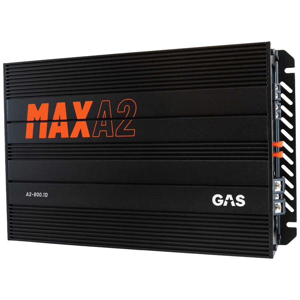 GAS MAX Level 2 Mono amplifier  - Max a2 8001d 4 - MAX A2-8001D