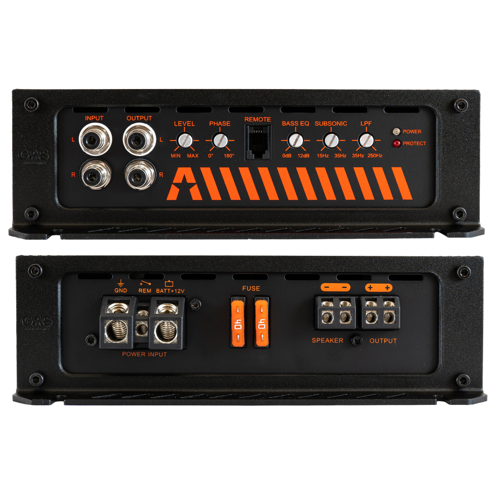 GAS MAX Level 2 Mono amplifier  - Max a2 8001d 8 - MAX A2-8001D