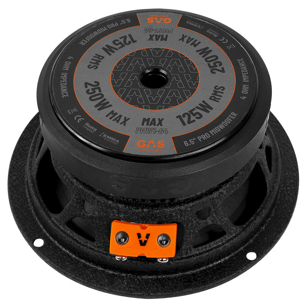 GAS MAX Level 1 Midrange Woofer 6,5" - Max pmw1 64 5 - MAX PMW1-64