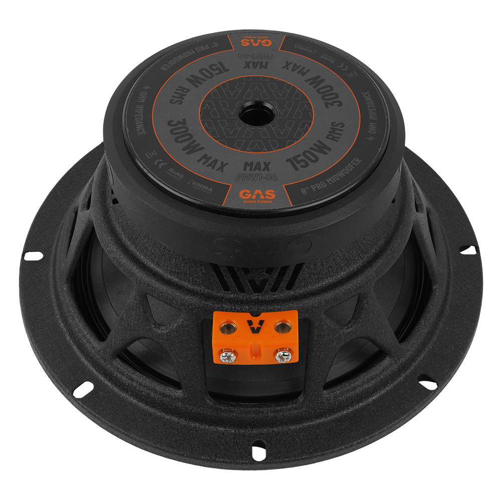 GAS MAX Level 1 Midrange Woofer 8" - Max pmw1 84 6 - MAX PMW1-84